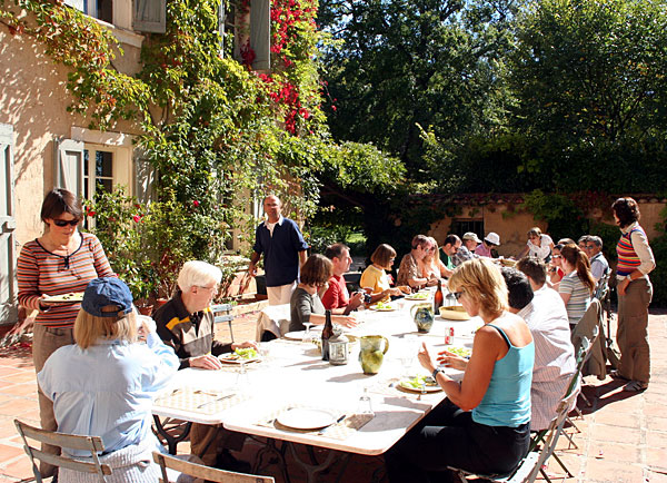 Völliges Eintauchen in die Sprache